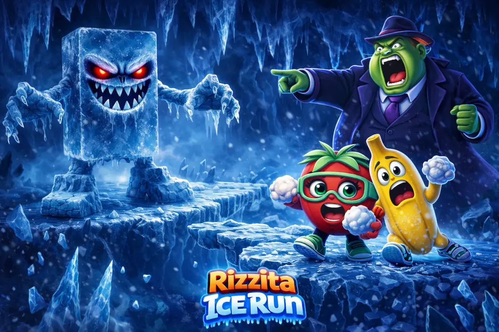 Screenshot of Rizzita Ice Run