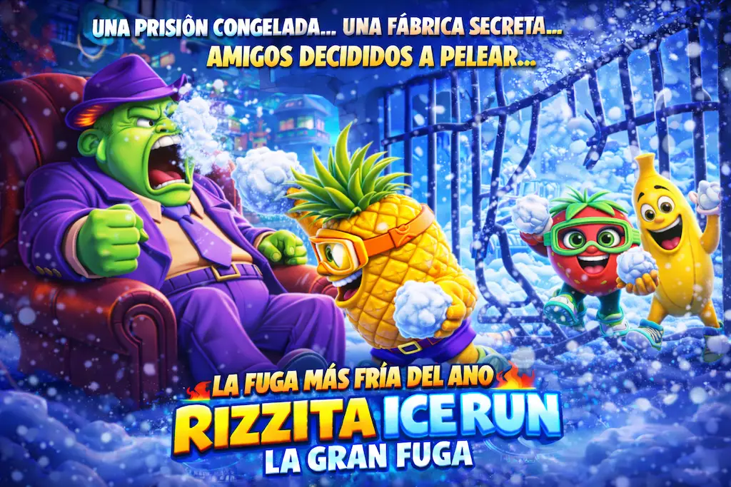 Screenshot of Rizzita Ice Run